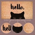 thumbnail image 3 of Wdftyju Felpudo para puerta de Halloween, felpudo para exteriores súper absorbente con letras de dibujos animados de poliéster Wdftyju 5zf7nu8bf5tw7rt8D69, 3 of 8