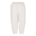 thumbnail image 5 of JLFKNG Womens Pants Solid Color Loose Fit Patchwork Mid Waist Mid Calf Length Casual Jogger Pants Comfort Womens Clothes, 5 of 5