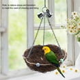 thumbnail image 1 of Juguete Para Nido De Pájaros, Juguete Para Pájaros, Con Campanas, Juguetes, 2 Tamaños, Loros De Ratán, Animales Para Mascotas Y Pájaros, 1 of 7