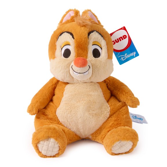 GUND Disney Official Dale Oh So Snuggly Plush, Disney Chip and Dale Plushies, Chipmunk Stuffed Animal for Babies and Infants, Brown, 12.5”