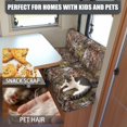 thumbnail image 3 of XYZCANDO 2-Piece RV Dining Chair Seat Covers Comfort Elastic, Compatible with Camper Station Wagon RV Dinette Cushion Covers(Hunting Camo Pattern), 3 of 6