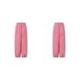 thumbnail image 2 of Guardurnaity Pantalones hasta la pantorrilla para mujer, pantalones de verano de talla grande para mujer, bombachos elásticos para niña, ejercicio de viaje, Type6 NO6 Guardurnaity CBP328038, 2 of 5