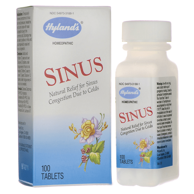 Hyland's Sinus 100 Tabs