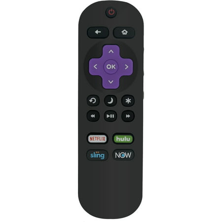 New Remote Control for Sharp Roku TV LC32LB601C LC32LB601U LC-24LB601U LC40LB601U with NETFLIX hulu sling NOW