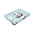 thumbnail image 6 of Kll Fleece Blanket Plush Throw Blanket Cute Panda Bear,Soft Fuzzy Cozy Flannel Blanket For Couch Sofa Bed.(60"X50"), 6 of 9
