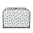 thumbnail image 2 of Goofa Turtle Print Toaster Cover 4 Slice, Four Slice Bread Machine Cover Quilted Toaster Covers Bread Maker Cover Kitchen Appliance Cover, 2 of 7