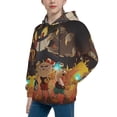 thumbnail image 2 of Boys Girls The Cuphead Show Hoodie 3D Print Pullover Hooded Long Sleeve Sweatshirts Tops Blouse with Pocket Small, 2 of 7