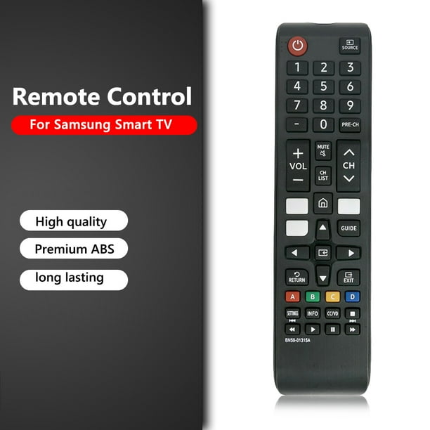 Control remoto BN59 01315A Controlador inalambrico de TV Infrarrojo para Samsung Smart TV