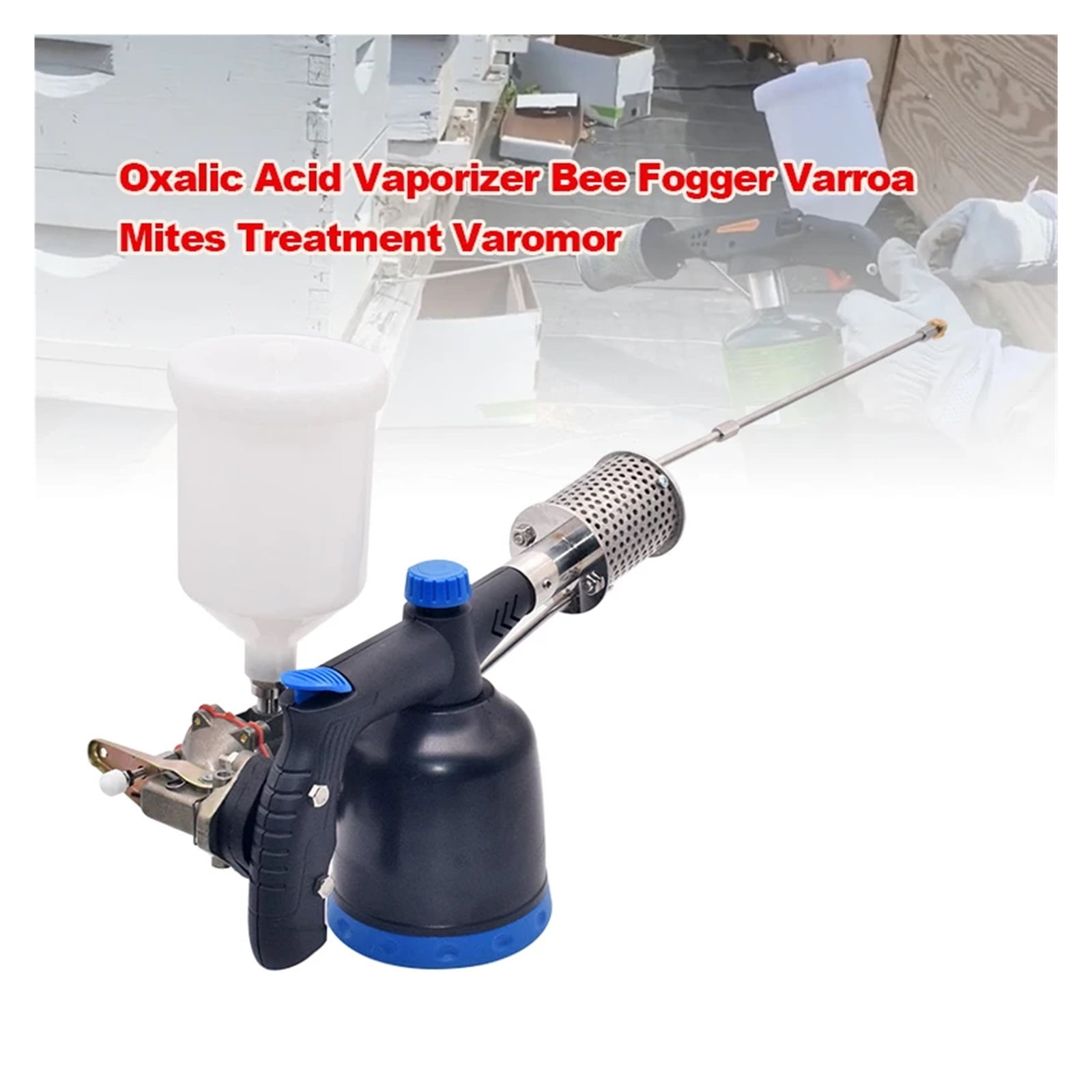 2X Second Generation Beekeeping Oxalic Acid Evaporator 12V Bee Varroa Treatment Tool Heated Fumigator Atomizer - View #6