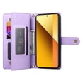 thumbnail image 4 of GANGXUN Étui à Rabat en Cuir pour Xiaomi Redmi Note 13 5G - Sangles Longues et Courtes, design Portefeuille, 4 of 5