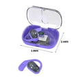 thumbnail image 3 of Giunmcul Holiday Saving Wireless Bluetooth Earphones with Bones Conduction, Semi Transparent Charging Compartment, Digital Display, and Rotatable Earloop for Sports and Running, 3 of 5