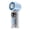 Blue, variant on Mini Light High Speed Fan 2 in 1 Powerful Cooling Fan and LED Flashlight 100 Levels Quiet Portable Fan with SOS Light for Outdoor Camping Emergency