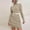 X-276Khaki, variant on YMNXA Womens Dress Long Sleeve Turtleneck Solid Color Knitted Slim Fit Comfortable Sweater Dresses For Daily Wear A L