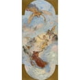 thumbnail image 2 of Henri Martin 8x14 Gold Ornate Wood Frame and Double Matted Museum Art Print Titled - Apollo and the Muses (1892), 2 of 4