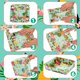 thumbnail image 5 of Bandejas para servir comida Uiifan Hawaii Aloha Tropical Paper, 2.3 pulgadas, 5 of 6