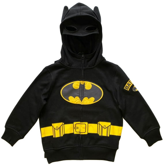 Batman Costume Caped Zip Hoodie (Little & Big Boys)