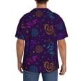 thumbnail image 3 of Kdxio Men's Hawaiian Shirt for Men Short Sleeve Shirt Colorful Snake Summer Casual Holiday Beach Button Down T-Shirts, 3 of 7