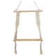 thumbnail image 1 of Xihbxyly Perchero de Pared Bohemio con Cuerda de Algodón y Marco de Madera, Decoración Rústica para El Hogar, Estante Multifuncional, Ideal para Oficina y Dormitorio, Regalo Perfecto, Tamaño 35 X 9,5, 1 of 2