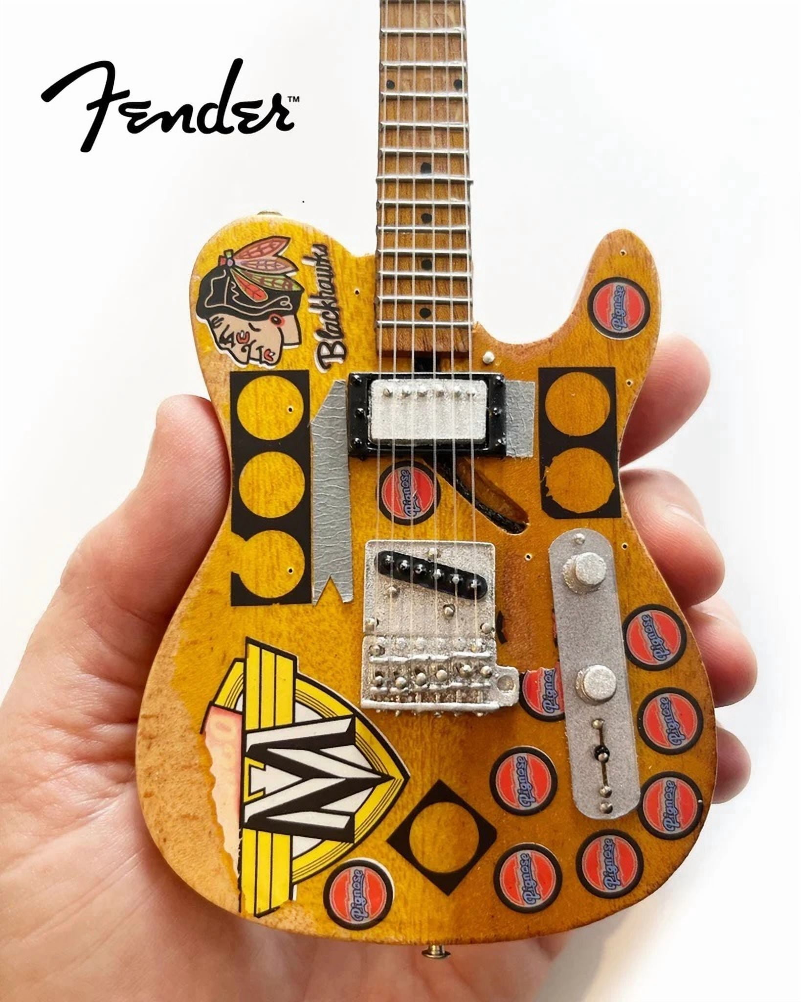 Terry Kath Tribute Fender Telecaster 10 Inch Miniature Guitar Replica