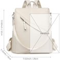 thumbnail image 2 of Sunyuer ‌Versatile Multi-Way Leather Backpack - Stylish, Durable & Perfect for Travel, Work and Daily Use, 2 of 7