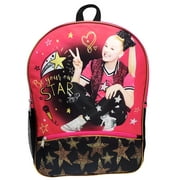 JoJo Siwa Backpack 16" Be Your Own Star Heart Peace Front Pocket