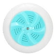 thumbnail image 5 of Mini Travel Portable Household Small Washing Machine Ultrasound Turbo Washer Laundry (Green), 5 of 5