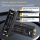thumbnail image 2 of Aislador de Señal de Audio Profesional Filtro Eliminador de Ruido de Corriente de Audio Interfaz Aislador Pasivo Conectar y Usar, 2 of 5