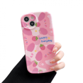 thumbnail image 1 of WANNGWE Phone Case Compatible with iPhone 11 Pro Max, Soft TPU Flexible Silicone Case with Phone Holder, Full Body Screen Camera Protective Cover, Shockproof, Anti-Scratch, Slim Phone Case, Pink, 1 of 6