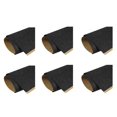 thumbnail image 1 of 6X Speaker Cloth Car Subwoofer Box Polyester Fiber Sound-Absorbing Board Clothes Anti-Seismic Blanket Felt Gray, 1 of 8