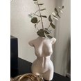 thumbnail image 4 of Forma de jarrón de cuerpo femenino, escultura en forma de cuerpo, lindos floreros de brotes, decoración moderna y elegante para el hogar Boho, 4 of 4