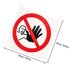 thumbnail image 5 of unbranded 5Ud Vinilos Adhesivos De Señal No Entrada Para Prevención De Accidentes En Áreas Restringidas, 5 of 6