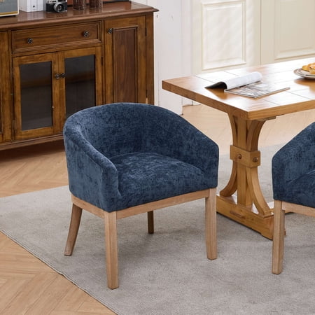 mid century modern upholstered barrel product