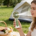 thumbnail image 4 of shyuyusa Mini USB Charging Hand Fan Portable Small Cooler Fan With Base For Outdoor Activity Daily Life, 4 of 6