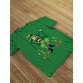 thumbnail image 3 of Tstars Boys Unisex Gifts for Irish St Patricks Day Clovers Dabbing Leprechaun Kids Tshirts St Patricks Day Shirts Gift for Boys Irish Shirt Pride Proud Irish Youth Kids T Shirt, 3 of 6