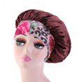 thumbnail image 4 of Waterproof Shower Cap Wide Band Elastic Hat Bathing Cap Hair Salon, 4 of 5