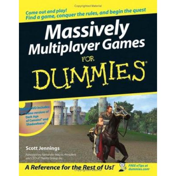 Pre-Owned Massively Multiplayer Games for Dummies (Paperback) 0471752738 9780471752738