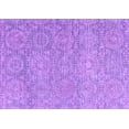 thumbnail image 1 of Ahgly Company Indoor Rectangle Abstract Purple Modern Area Rugs, 3' x 5', 1 of 4