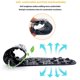 thumbnail image 4 of 1 Pair 68 Magnet Stones Insoles Enlarged Massage Points Healthy Feet Massage Insoles - Black L 27.5c, 4 of 5