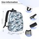 thumbnail image 5 of Easygdp Cute Shark Mochila Ligera de 15 Pulgadas para Estudiantes, Mochila Cómoda para la Escuela y Viajes, Correas Ajustables, 5 of 6