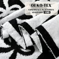 thumbnail image 3 of Buryeah Bow Knit Throw Blanket, 50 x 60 Inch Black and White Preppy Cute Reversible Knitted Throw Blanket, Coquette Cozy Soft Lightweight Plush Gift for Couch Sofa Bed Travel, 3 of 8