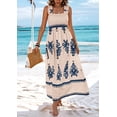 thumbnail image 5 of Vestido PRETTYGARDEN 2025 sin mangas con escote cuadrado y estampado floral M, 5 of 5