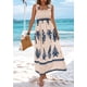 thumbnail image 5 of Vestido PRETTYGARDEN 2025 sin mangas con escote cuadrado y estampado floral M, 5 of 5