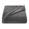 thumbnail image 6 of American Soft Linen Fleece Blanket Throw Size 50x60 - Cozy, Durable & Lightweight for Bed, Couch, and All-Season Comfort, Gray, 6 of 8