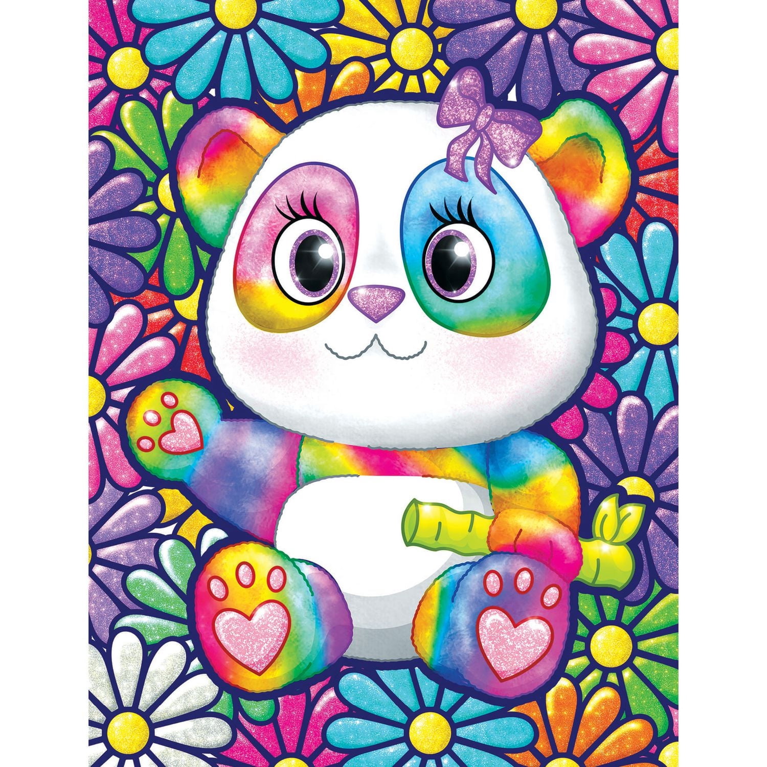 RoseArt - Pop Culture 100-Piece - XOMG Panda - Kids Interlocking Puzzle