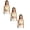 Green 3PCS, variant on SHenli Strapless Bandeau Bra for Girls 13-18 | Wireless Bralette with Adjustable Straps & Padded (Black,34)