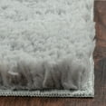 thumbnail image 5 of Mainstays Solid Plush Transitional Silver Shag Area Rug 3'x4'8", 5 of 7