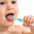 thumbnail image 2 of Baby Toothbrush, Newborn Silicone Tongue Cleaner, Baby Oral Cleaning Set, Toddler Toothbrush for 0-6 Months and 6 to 18 Months, Tongue Brush + Teething Brush Value Set, 2 of 7