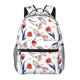 thumbnail image 1 of Disketp Tulips Flowers Mochila Estampada para Hombre y Mujer – Mochila Ligera Clásica con Múltiples Bolsillos para Universidad, Trabajo y Viajes-One Size, 1 of 5
