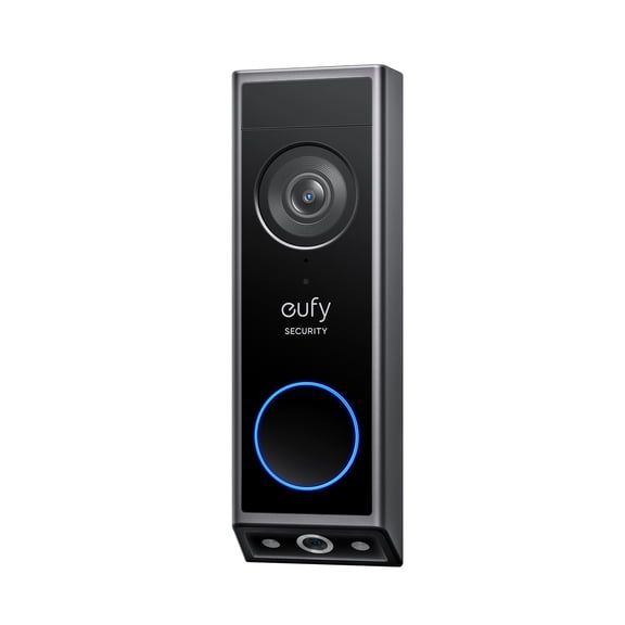 eufy E340 Wired and Battery Operated 2K Video Doorbell with Dual Cameras