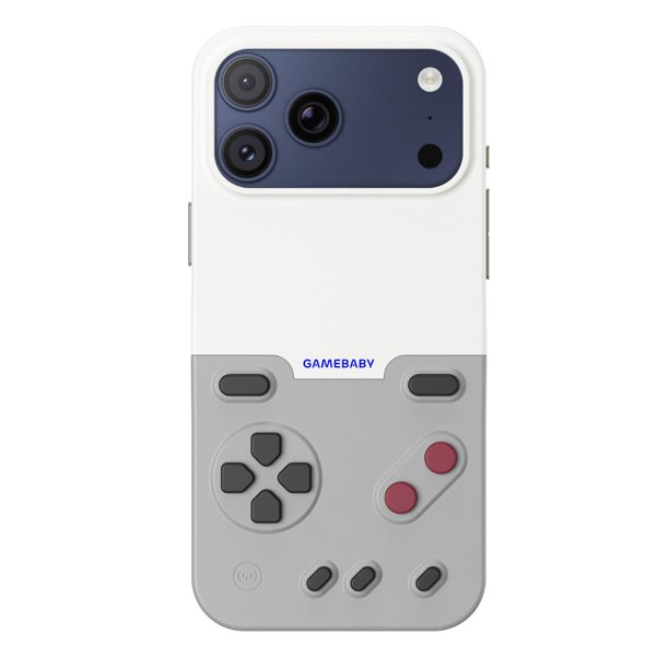 Funda Game Baby iPhone 17 Pro Max gris